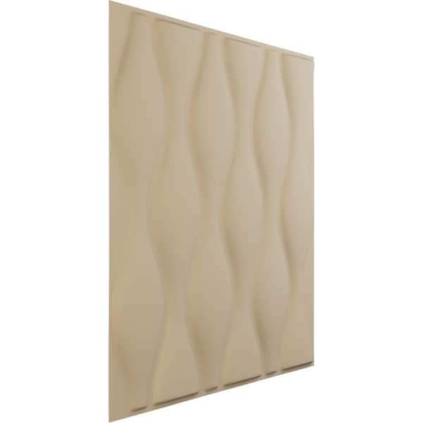 19 5/8in. W X 19 5/8in. H Ariel EnduraWall Decorative 3D Wall Panel, Total 32.04 Sq. Ft., 12PK